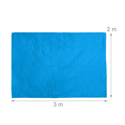 Side panels for blue gazebo, set of 3
