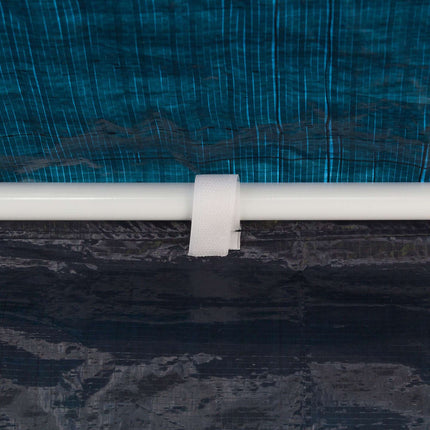 Side panels in dark blue pavilion - set of 3