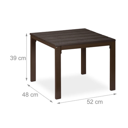 Side table balcony