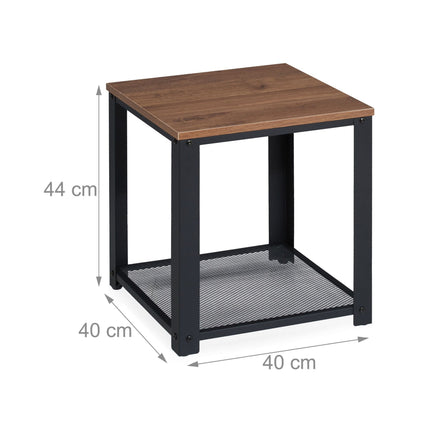 Side table industrial style