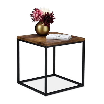 Side table in industrial style
