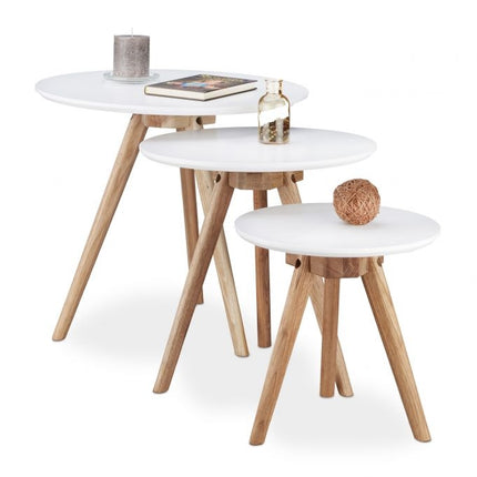 Side table in set