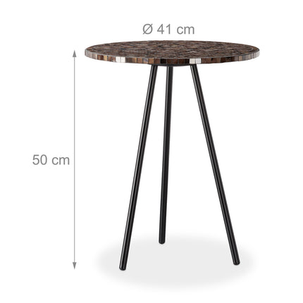Side table mosaic