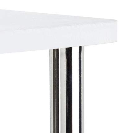 Side table rollable 2 levels