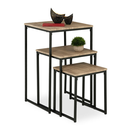 Side table set of 3