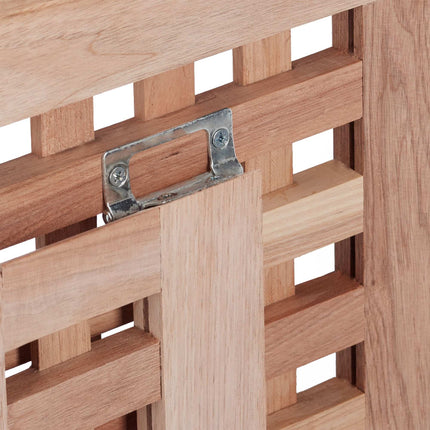 Side table walnut foldable