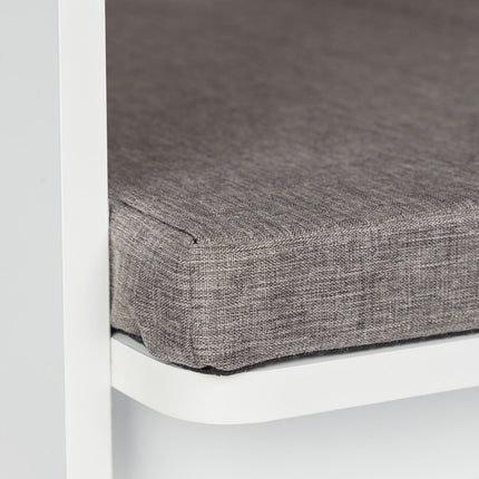 Side table with pet cushion
