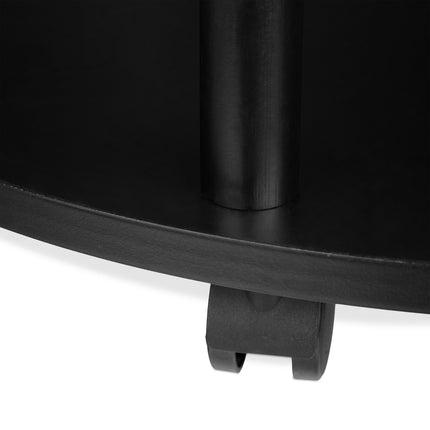 Side table with wheels