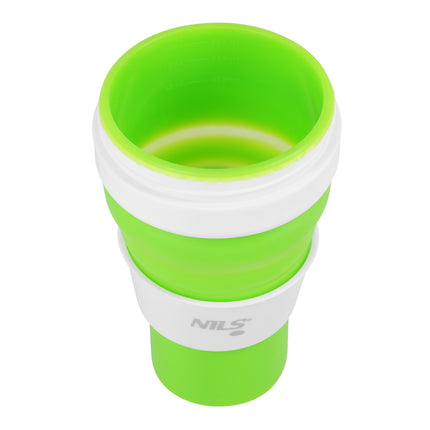 Silicone Folding Cup, 600ml, Light Green
