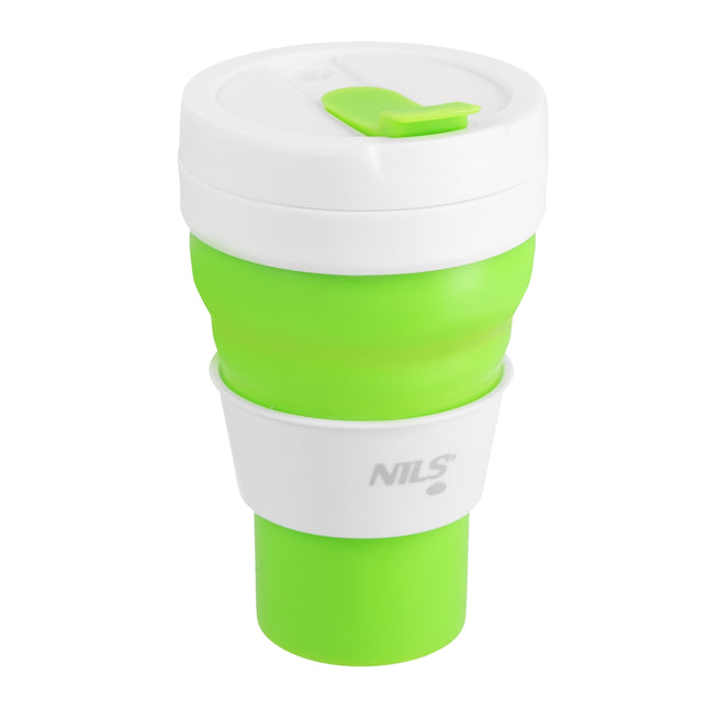 Silicone Folding Cup, 600ml, Light Green