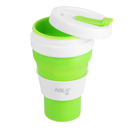 Silicone Folding Cup, 600ml, Light Green