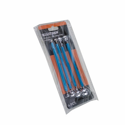 Silicone Grouting Sticks Set, 4 Pcs with Metal Balls