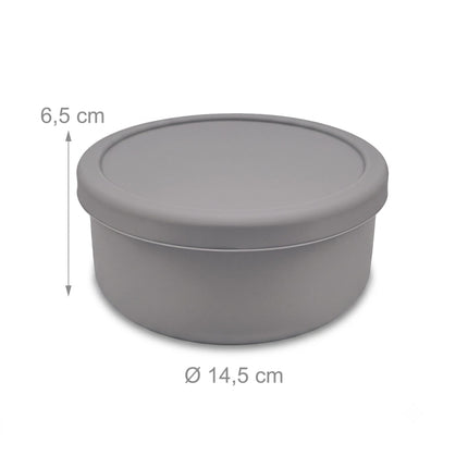 Silicone Pizza Dough Proofing Boxes with Lids, Set of 4