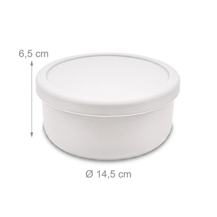 Silicone Pizza Dough Proofing Boxes with Lids, Set of 4