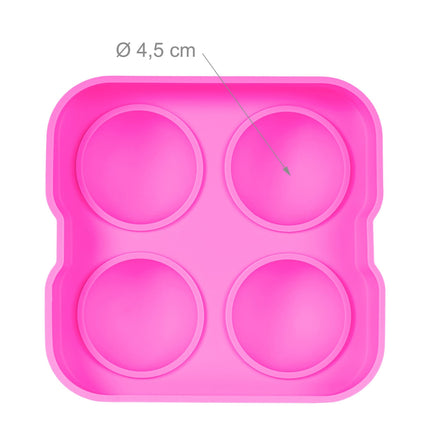 Silicone ice cube mold set of 2