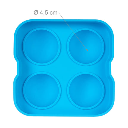 Silicone ice cube mold set of 2
