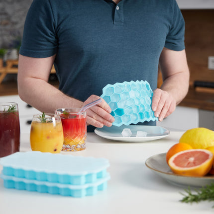 Silicone ice cube mold, set of 4