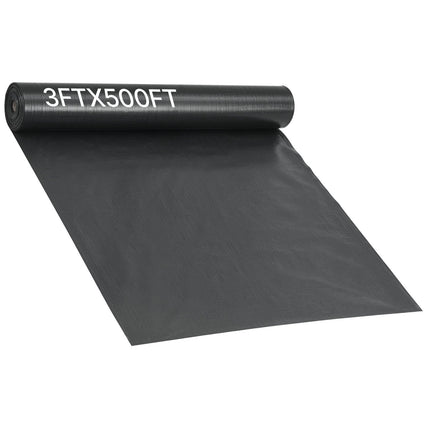 Silt Fence Fabric Roll, 3 x 500 Ft Polypropylene