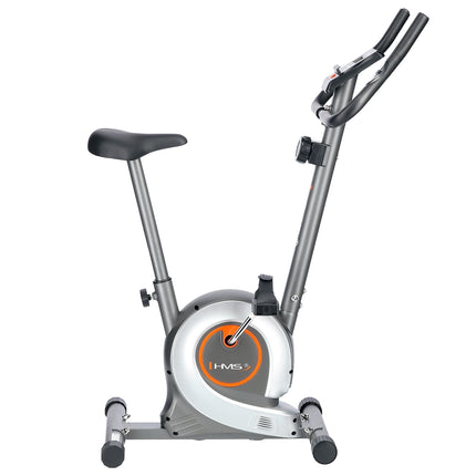 Silver Magnetic Stationary Bike – Adjustable Resistance