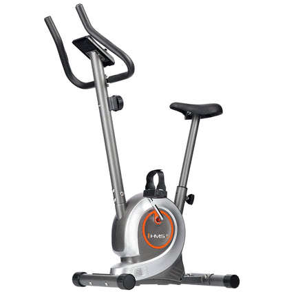 Silver Magnetic Stationary Bike – Adjustable Resistance