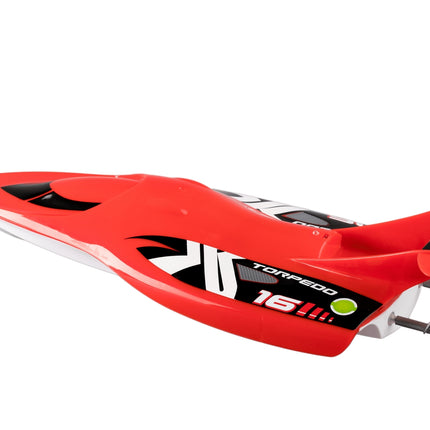Silverlit Exost Radio Control Boat Torpedo, Red, Scale 1:18