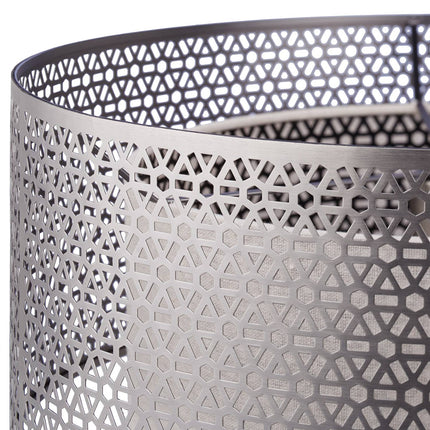 Silver pendant lamp