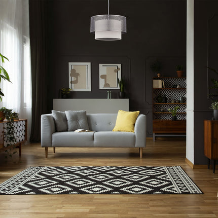 Silver pendant lamp