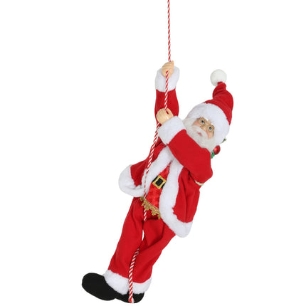 Singing Climbing Santa 60cm with Gift and Sound