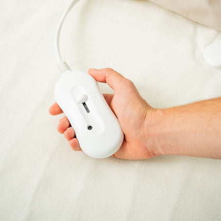 Single Electric Underblanket Krewarm InnovaGoods 60 W 80 x 150 cm White
