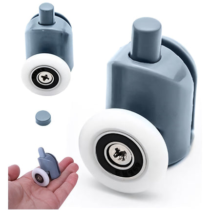 Single bottom shower wheel