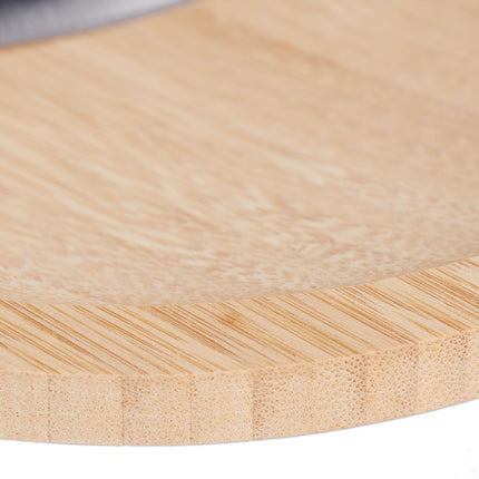 Single-edged cradle knife with board