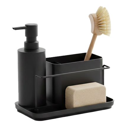 Sink Organizer with Soap Dispenser for Kitchen or Bathroom