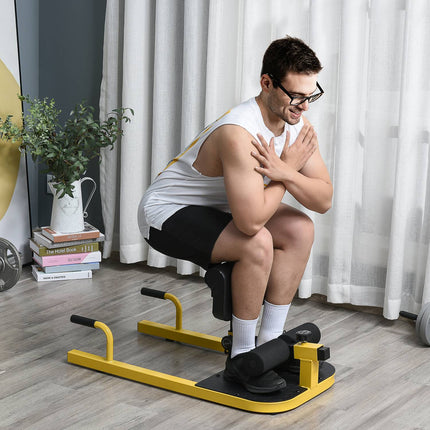 3-in-1 adjustable Sissy Squat Trainer, steel, 120 kg capacity