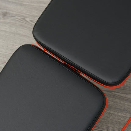 Sit Up Bench with training ropes, adjustable and foldable