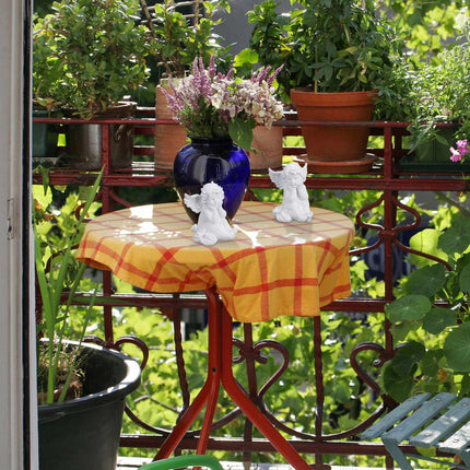 Sitting trench angel set of 2