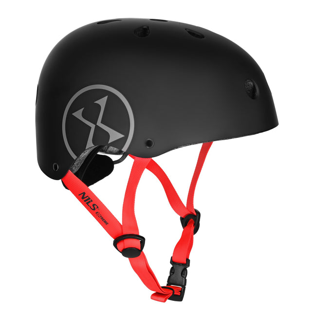 Skate Helmet, Adjustable Dial, 11 Vents, L 58-61 cm, Black
