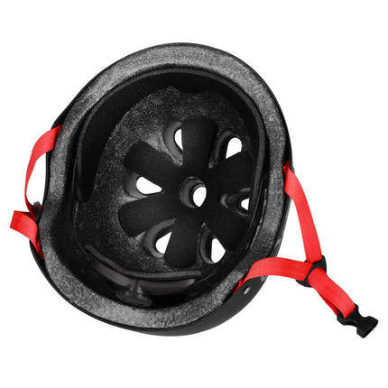 Skate Helmet, Adjustable Dial, 11 Vents, L 58-61 cm, Black