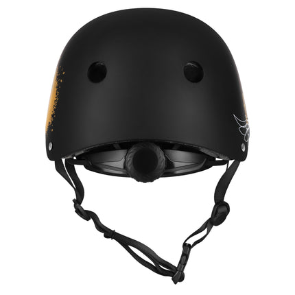 Skate Helmet, Adjustable Dial Fit, Gold, L 58-61 cm
