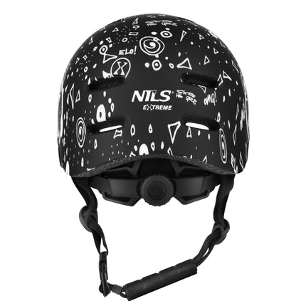 Skate Helmet, Black, Large (58-61cm), In-Mold, 320g