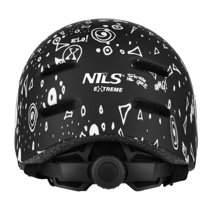 Skate Helmet, Black, M (55-58 cm), Lightweight, Ventilated