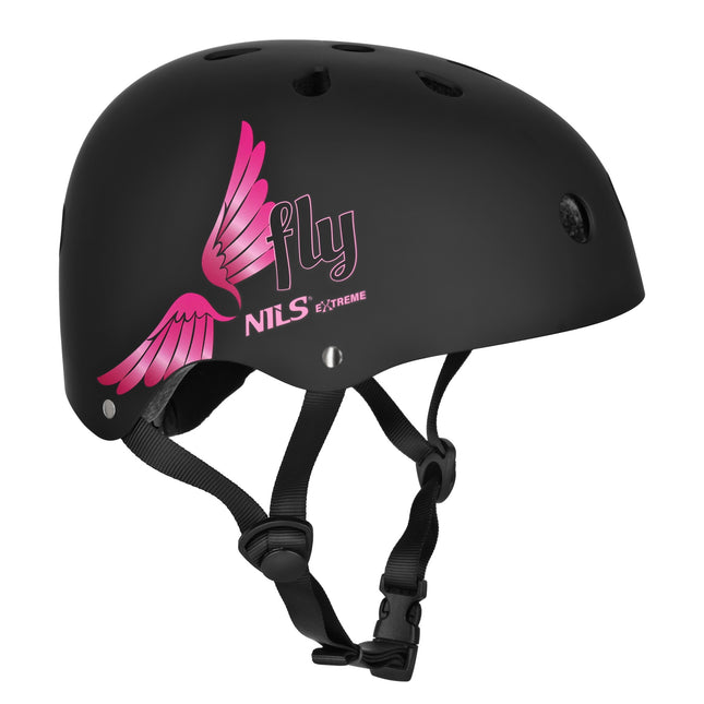 Skate Helmet, Pink, L 58–61 cm, Dial Fit, 11 Vents