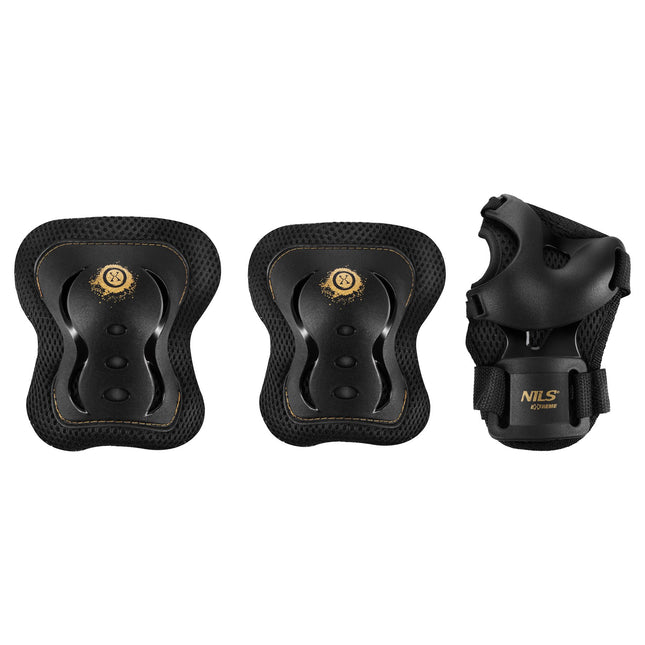 Skate Protective Gear Set, Wrist Elbow Knee Guards S