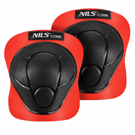 Skate Protective Gear Set, Wrist Elbow Knee, Red M