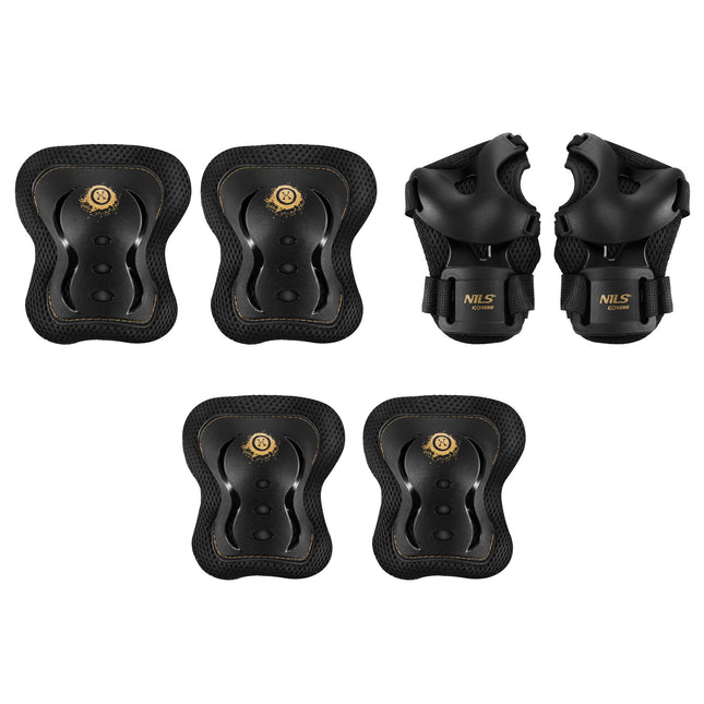 Skate Protective Gear Set, Wrist Elbow Knee, Size M
