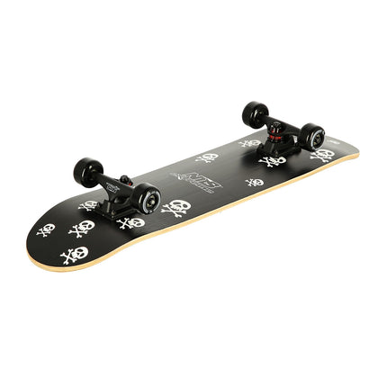 Skateboard with Skulls Design, Durable Deck