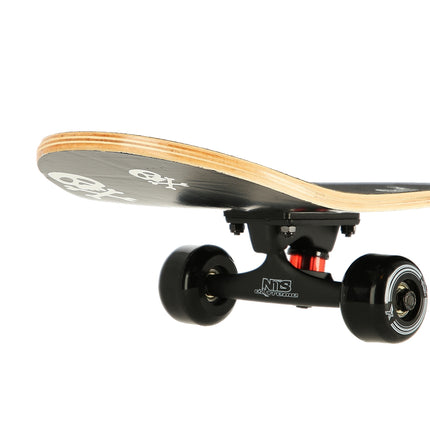 Skateboard with Skulls Design, Durable Deck