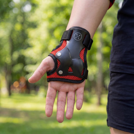Skating Protective Gear Set, Wrist Elbow Knee Guards XL