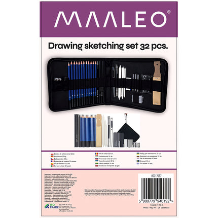 Sketch set 32 pcs.