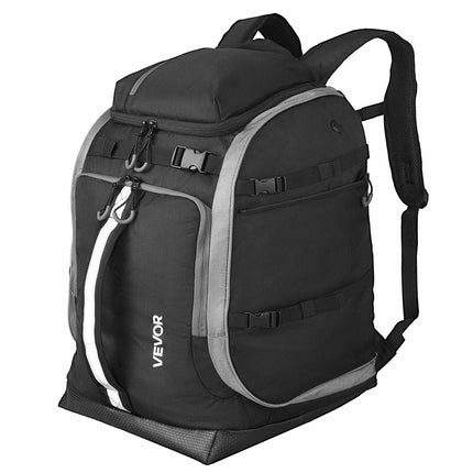 Ski Boot Bag Backpack 65L, Waterproof Oxford, Board Straps