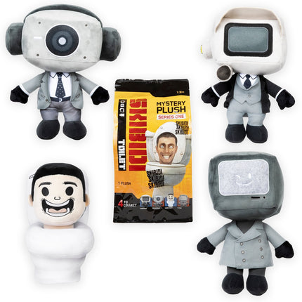 Skibidi Toilet Mystery Plush Toy, 28 cm Size